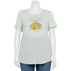 Plus Size Sonoma Goods For Life® National Parks Graphic Tee -Adidas shop 5212613 Hawaii Yellow