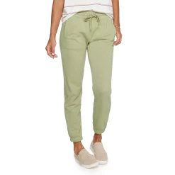 Women's Sonoma Goods For Life® Cinched Knit Jogger Pants -Adidas shop 5225497 Green