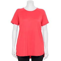 Plus Size Tek Gear® High Slit Tunic Tee 14 Plus Size Tek Gear® High Slit Tunic Tee -Adidas shop 5227026 Fanatic Pink