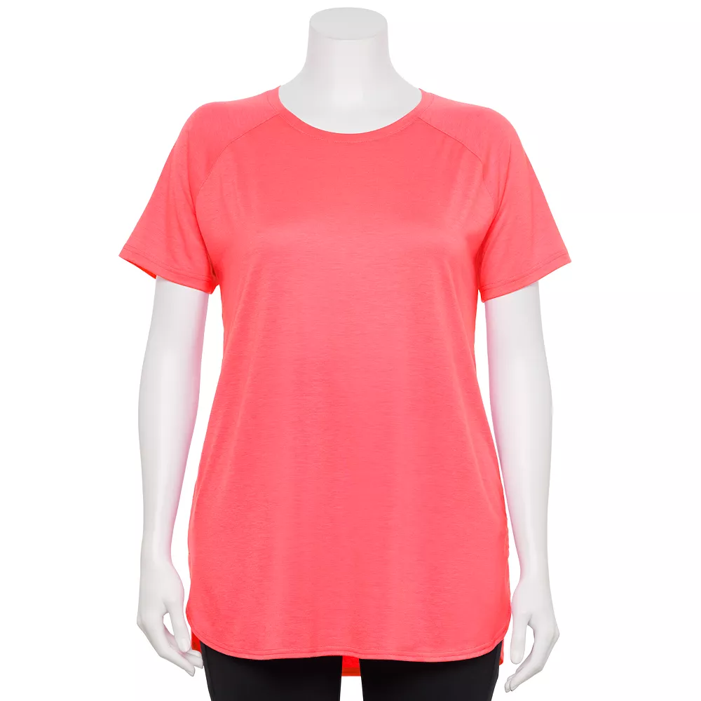 Plus Size Tek Gear® High Slit Tunic Tee 10 Plus Size Tek Gear® High Slit Tunic Tee - Image 8