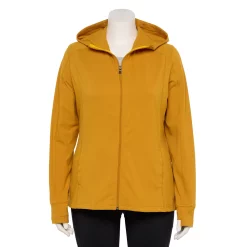 Plus Size Tek Gear® Essential Hooded Jacket -Adidas shop 5227131 Brassy Gold