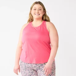Plus Size Tek Gear® Racerback Tank 21 Plus Size Tek Gear® Racerback Tank -Adidas shop 5227178 Coral Garden