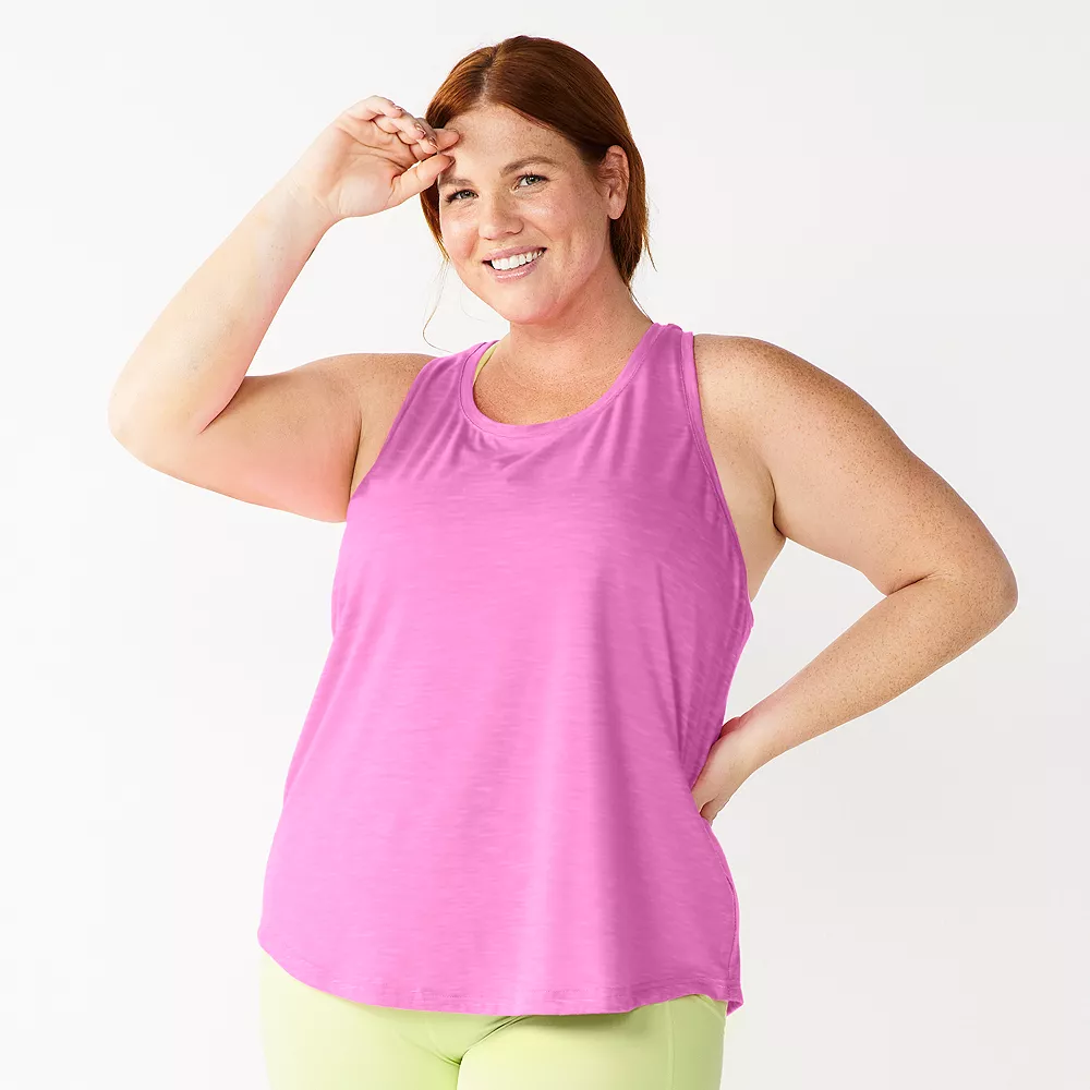 Plus Size Tek Gear® Racerback Tank 3 Plus Size Tek Gear® Racerback Tank