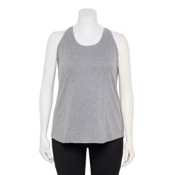 Plus Size Tek Gear® Racerback Tank 18 Plus Size Tek Gear® Racerback Tank -Adidas shop 5227178 Smokey Slate