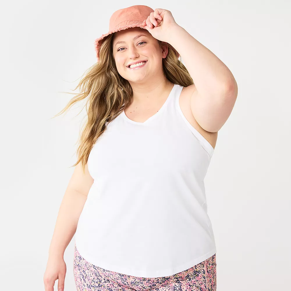 Plus Size Tek Gear® Racerback Tank 4 Plus Size Tek Gear® Racerback Tank - Image 2