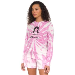 Juniors' Hurley x Black Girls Surf Tie Dye Kona Raglan Pullover -Adidas shop 5230726 ALT2