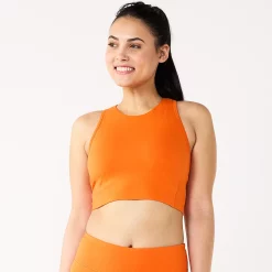 Tek Gear® Essential Low-Impact Longline Sports Bra -Adidas shop 5232451 Endless Lava