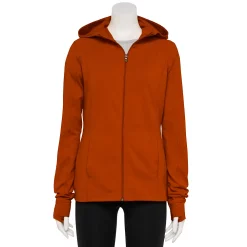 Women's Tek Gear® Essential Hooded Jacket -Adidas shop 5232469 Cedar Spice
