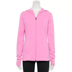 Women's Tek Gear® Essential Hooded Jacket -Adidas shop 5232469 Pink Trillion
