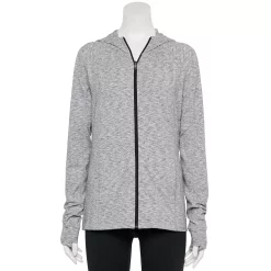 Women's Tek Gear® Essential Hooded Jacket -Adidas shop 5232469 White Black