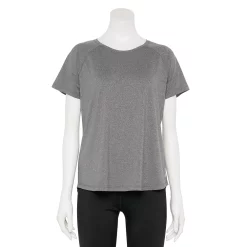 Women's Tek Gear® Core Crewneck Tee -Adidas shop 5232488 Mineral Black Sd