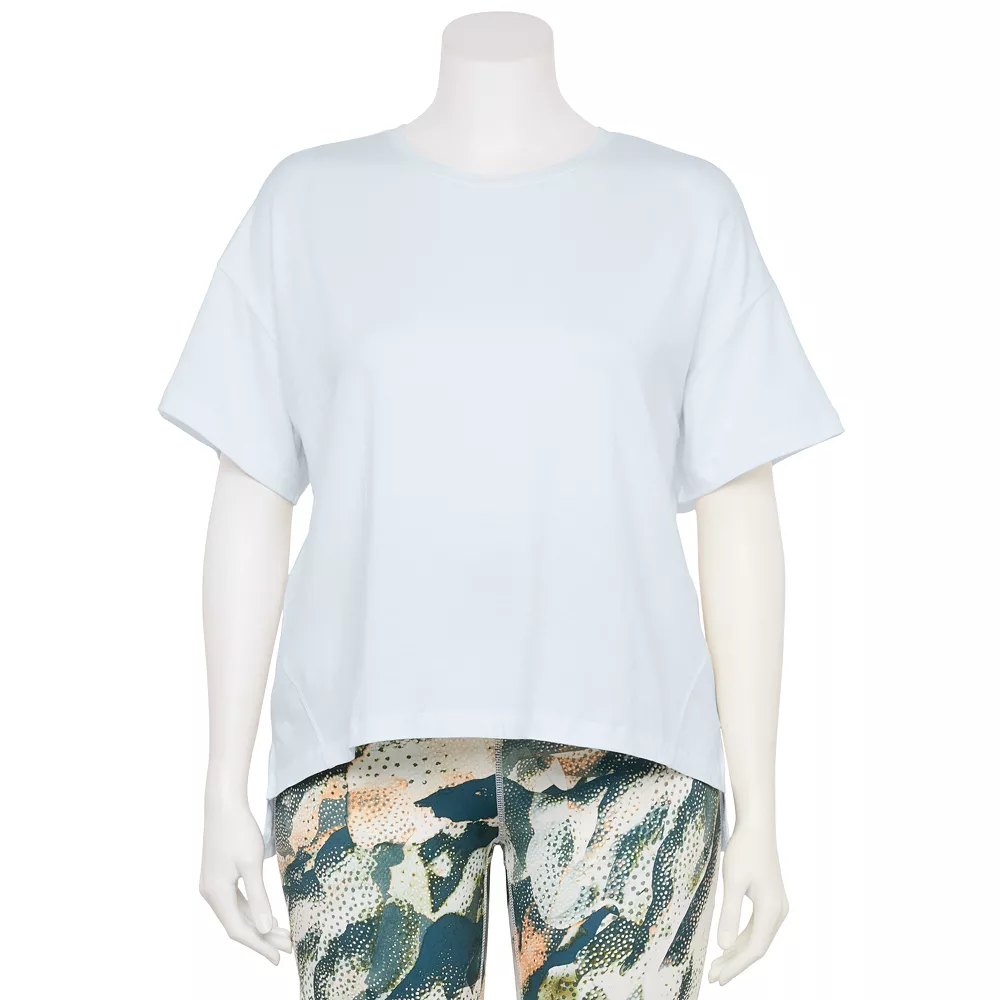 Plus Size FLX Core Drop-Shoulder Tee 7 Plus Size FLX Core Drop-Shoulder Tee - Image 5