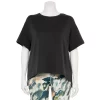 Plus Size FLX Core Drop-Shoulder Tee -Adidas shop 5232724 Mineral Black