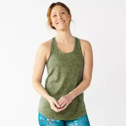 Women's Tek Gear® Racerback Tank -Adidas shop 5232771 Pesto Olve