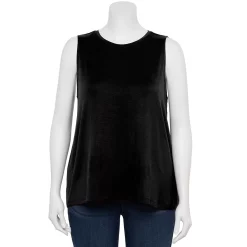 Plus Size Nine West Essential Easy High-Neck Tank 19 Plus Size Nine West Essential Easy High-Neck Tank -Adidas shop 5234070 Black