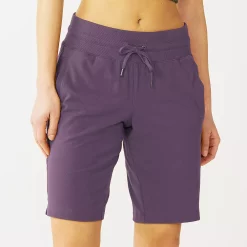 Women's Tek Gear® Essential Bermuda Shorts 17 Women's Tek Gear® Essential Bermuda Shorts -Adidas shop 5234540 Grape Grenache