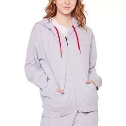 Women's Be Boundless Soft Touch Fleece Hoodie -Adidas shop 5235568 Heather Gray