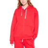 Women's Be Boundless Soft Touch Fleece Hoodie -Adidas shop 5235568 Red