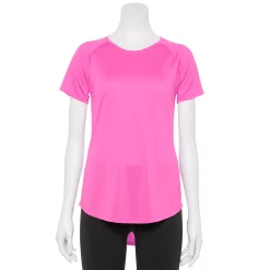 Petite Tek Gear® Core Crewneck Tee 18 Petite Tek Gear® Core Crewneck Tee -Adidas shop 5236259 Pink Trillion