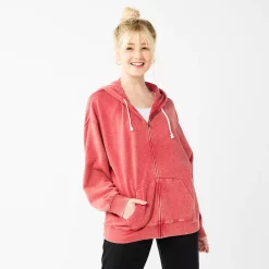 Juniors' SO® Oversized Zip-Up Hoodie -Adidas shop 5236393 Cherries