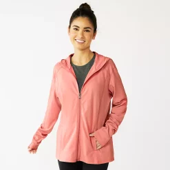 Petite Tek Gear® Essential Hooded Jacket 12 Petite Tek Gear® Essential Hooded Jacket -Adidas shop 5240664 Island Melon