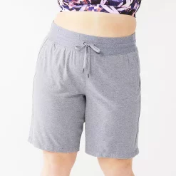 Plus Size Tek Gear® Essential Bermuda Shorts 15 Plus Size Tek Gear® Essential Bermuda Shorts -Adidas shop 5242807 Gray