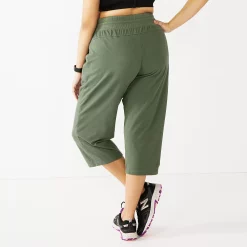 Plus Size Tek Gear® Essential Straight-Leg Capris -Adidas shop 5242843 ALT