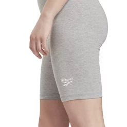 Women's Reebok Identity Brushed Cotton 12-in. Bike Shorts -Adidas shop 5243597 ALT2