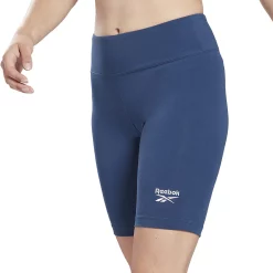 Women's Reebok Identity Brushed Cotton 12-in. Bike Shorts -Adidas shop 5243597 Batik Blue
