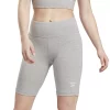 Women's Reebok Identity Brushed Cotton 12-in. Bike Shorts
