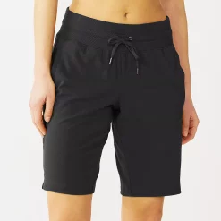 Petite Tek Gear® Essential Bermuda Shorts 13 Petite Tek Gear® Essential Bermuda Shorts -Adidas shop 5252477 Black