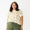 Plus Size Sonoma Goods For Life® Everyday Crewneck Tee