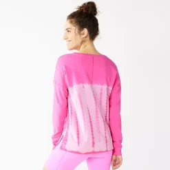 Women's Tek Gear® French Terry Sweatshirt -Adidas shop 5260067 ALT