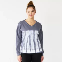 Women's Tek Gear® French Terry Sweatshirt -Adidas shop 5260067 Smokey Slate