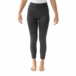 Women's MUK LUKS Fleece Lined Embossed Leggings -Adidas shop 5261936 Dark Gray Leopard