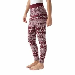 Women's MUK LUKS Jaquard Fleece Lined Leggings -Adidas shop 5261938 ALT2
