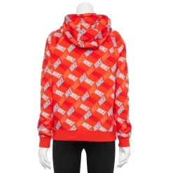 Women's Nike Sportswear Essentials Printed Hoodie -Adidas shop 5267092 ALT