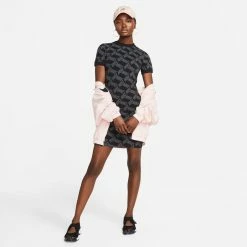 Women's Nike Sportswear Essential Printed Bodycon Dress -Adidas shop 5267094 ALT3