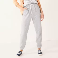 Juniors' SO® Favorite Jogger -Adidas shop 5268133 Light Heather Gray