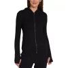 Women's Gottex Studio Waffle Zip-Up Hoodie