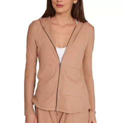 Women's Gottex Studio Waffle Zip-Up Hoodie 7 Women's Gottex Studio Waffle Zip-Up Hoodie -Adidas shop 5272694 Sienna