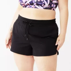 Plus Size Tek Gear® Essential Drawstring Shorts -Adidas shop 5280466 Black