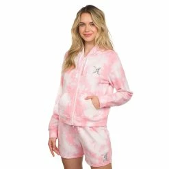 Juniors' Hurley Tie Dye Zip-Up Hoodie -Adidas shop 5282739 ALT2