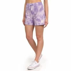 Juniors' Hurley Tie Dye Boyfriend Shorts -Adidas shop 5282745 ALT2