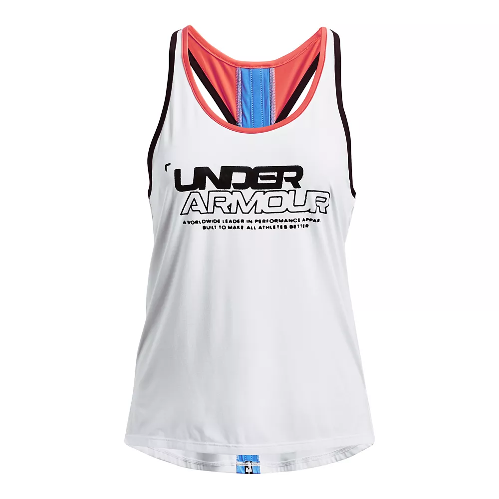 Women's Under Armour Knockout Colorblock Graphic Tank 7 Women's Under Armour Knockout Colorblock Graphic Tank - Image 5