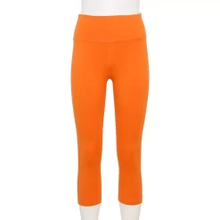 Women's Tek Gear® Essential High-Waisted Capri Leggings -Adidas shop 5296030 Endless Lava