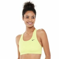 Nike Swoosh Medium-Impact Sports Bra 18 Nike Swoosh Medium-Impact Sports Bra -Adidas shop 5296113 Limelight Black