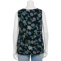 Plus Size Women's Croft & Barrow® Pleated Tank -Adidas shop 5359290 ALT