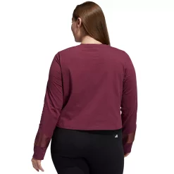 Plus Size adidas Holiday Shine Graphic Crop Top 9 Plus Size adidas Holiday Shine Graphic Crop Top -Adidas shop 5362105 ALT