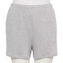 Juniors' Plus Size SO® Core Boyfriend Shorts 13 Juniors' Plus Size SO® Core Boyfriend Shorts -Adidas shop 5466845 Gray Fox Heather